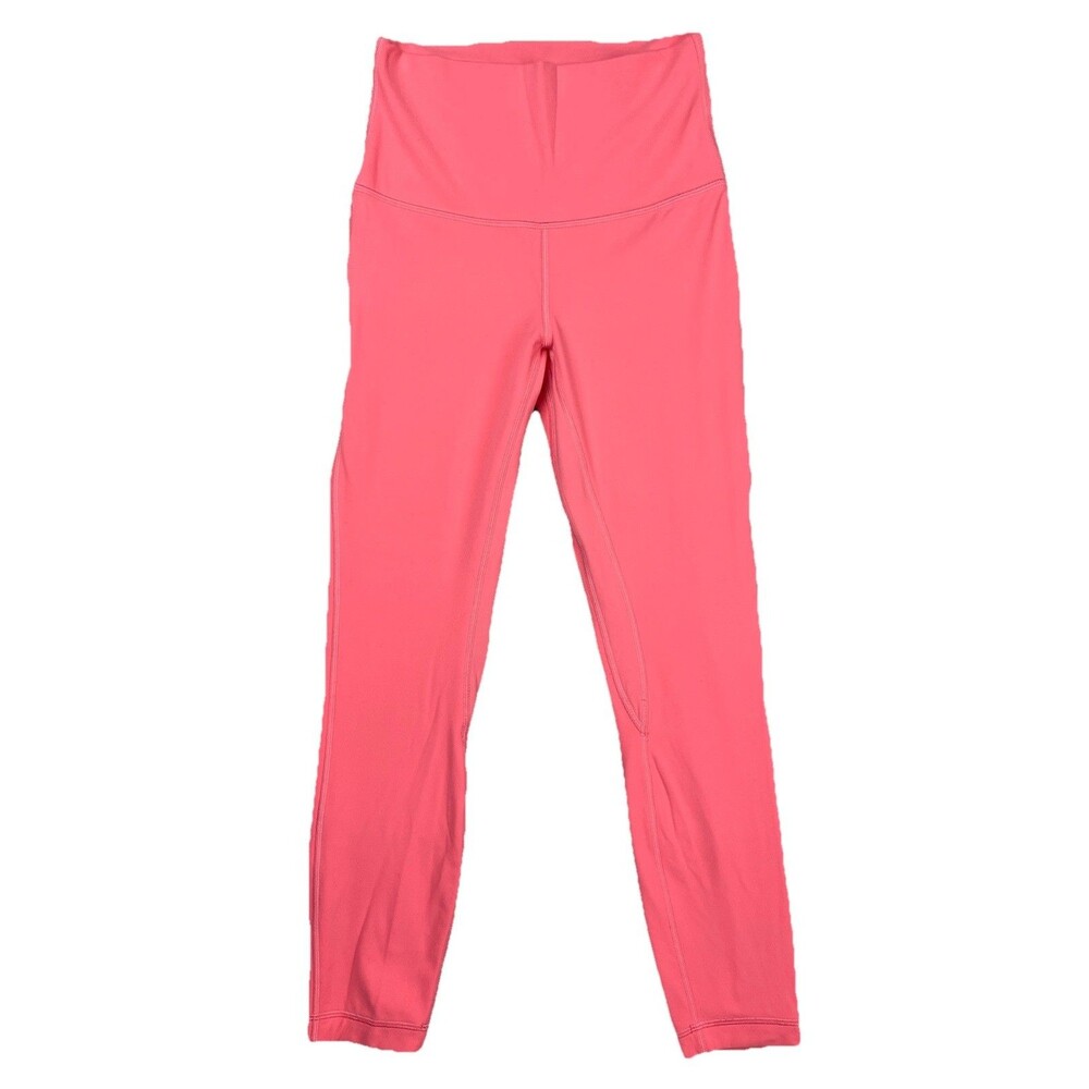 lululemon athletica Coral Pink High-Rise Leggings